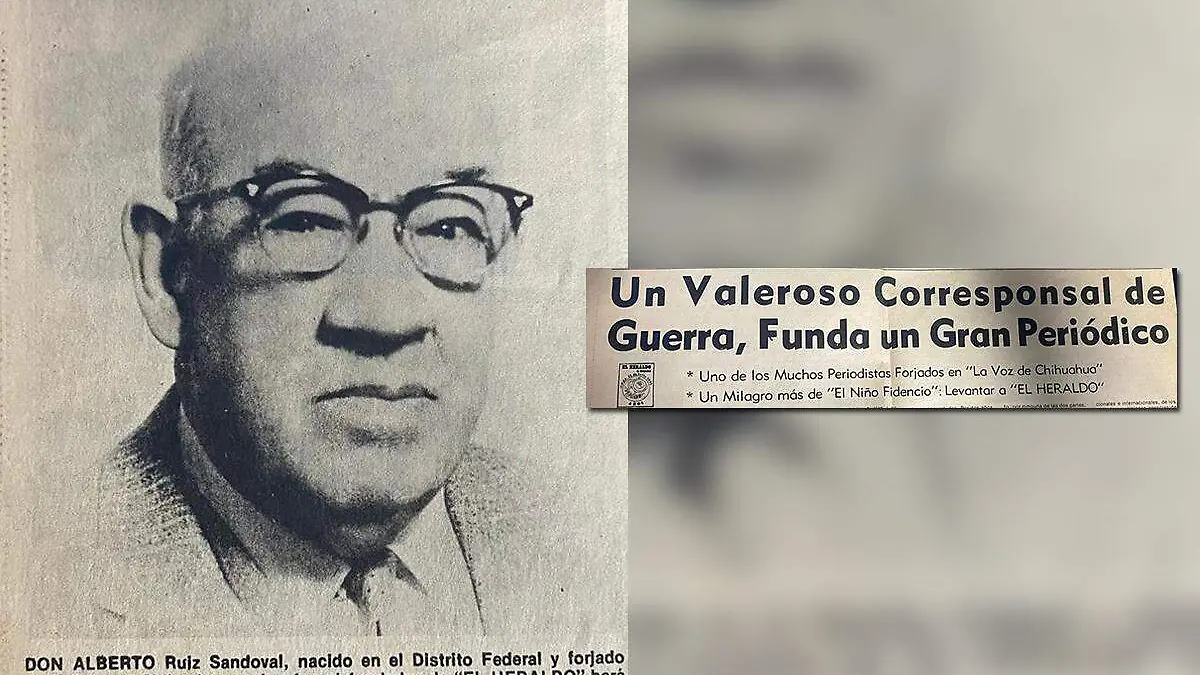 Alberto ruiz sandoval fundador de el heraldo